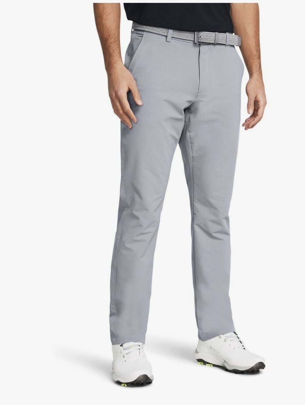 Under Armour Mens Matchplay Tapered Pant Gray Size 34 X 30